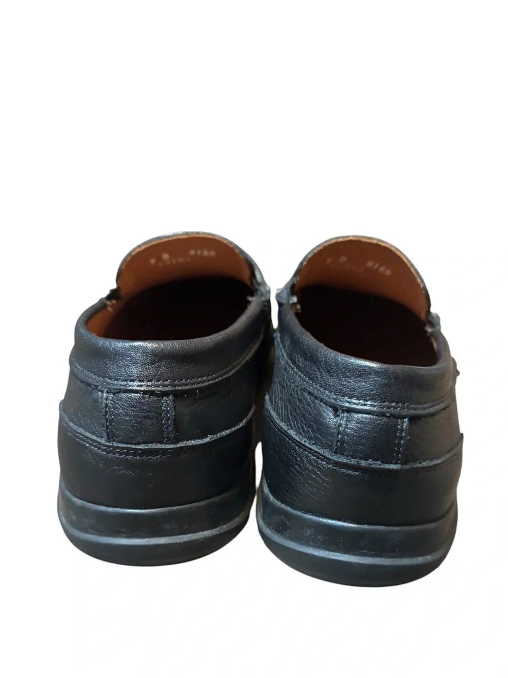 Allen Edmonds Miles Venetian Black Leather Slip-On Loafers Mens Size 9B